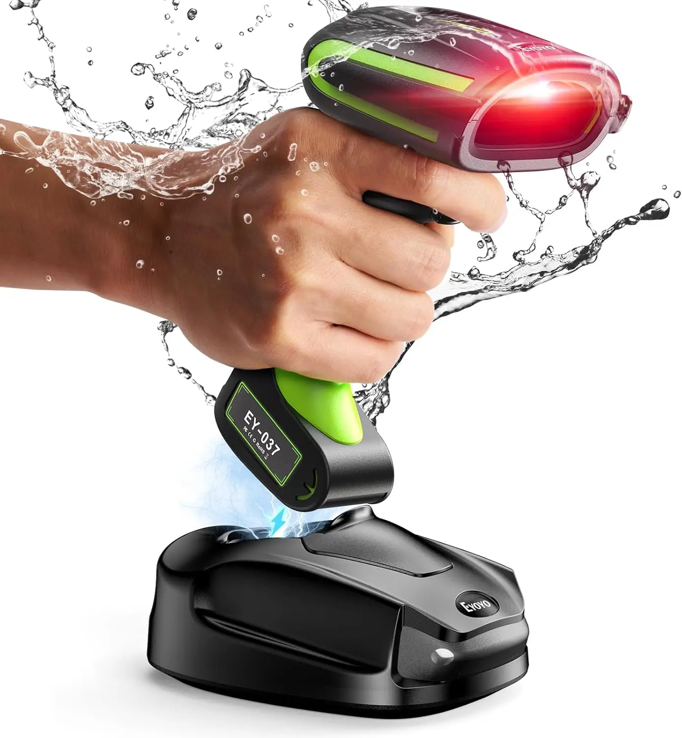 Tera 9700 – Scanner Codici A Barre Omnidirezionale USB, Lettore 1D/2D/QR Code Per POS E Magazzino