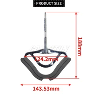 Mélangeur Assad en métal et silicone pour robot culinaire, balai d'arrête Bosch, flexible et professionnel, MUM5, 00659889, 659889, 00987064, nouveau 2