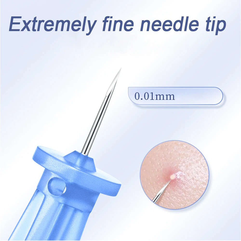 Blackhead Remover Acne Needle Tool Disposable Acne Needles Fat Grain Beauty Skin Care Tool Blackhead Remover Black HeadTools