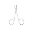 1Pc Eyebrow Scissor Safety Nose Hair Scissors Stainless Round Scissors Trimming Tweezers Small Clipper Eyebrow Nose Hair Cut 6