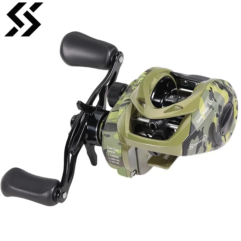 8.1 1 baitcasting reel Lew's BB1 Pro Baitcast high strength solid brass Speed Gears Used Baitcast Reel - Lews