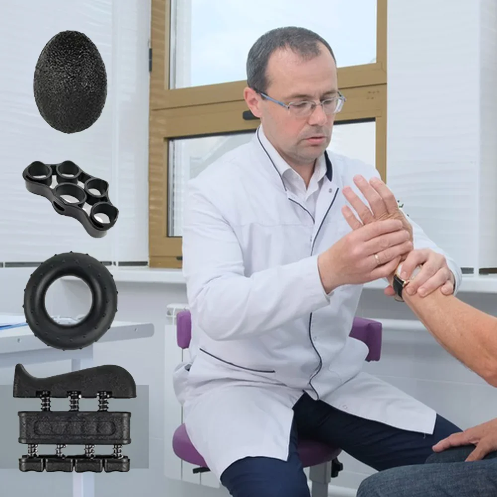 Gripper Kits Countable Strength Exercise Pliers Finger Exercise Stretcher Arthritis Grip Finger Rehabilitation Training