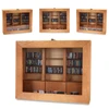 Creative Anti-Anxiety Bookshelf With 200Books Miniature Library Wooden Bookshelf Fidget Toys Shake Away Your Anxiety Creative A 5