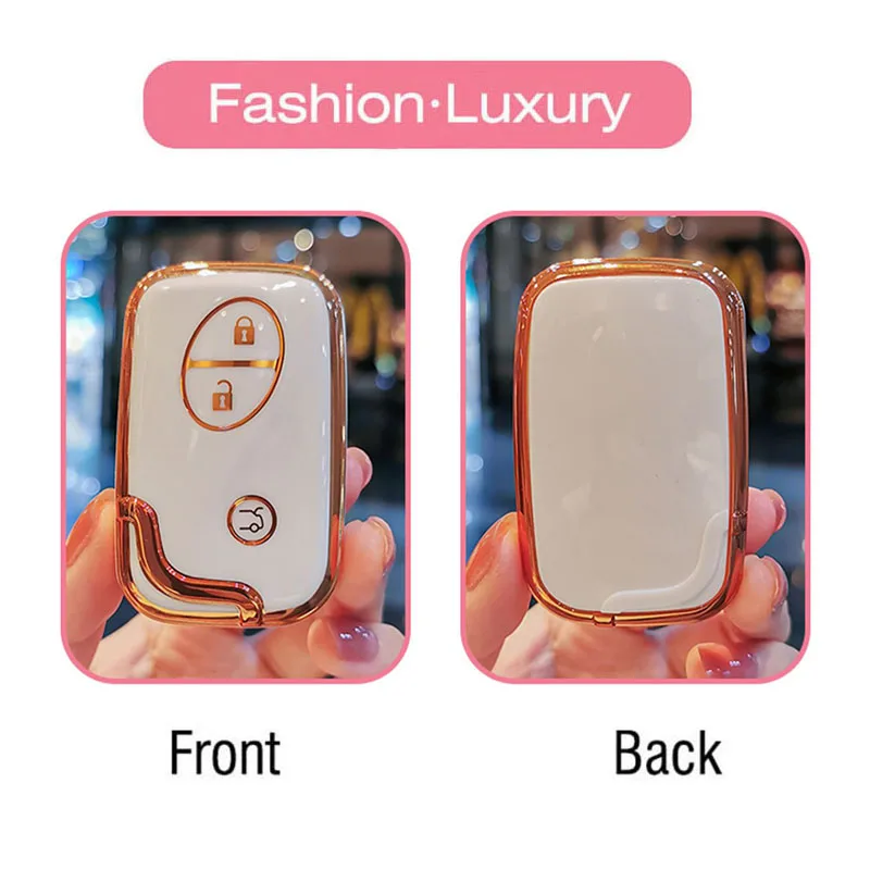 Luxury Car Key Case Cover - Premium Interior Accessory