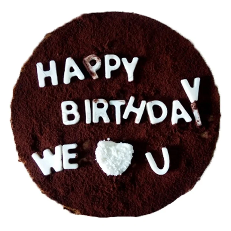Stampi In Silicone Per Lettere E Numeri - Confezione Da 2 (Alfabeto A-Z E Numeri 0-9) Per Cioccolato, Torte, Fai-Da-Te