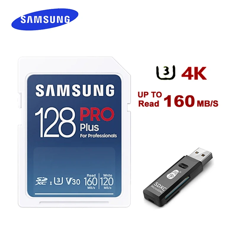 Samsung Evo Pro Plus Sd Card 64gb Flash Memory Card 128gb 32gb Card Sd