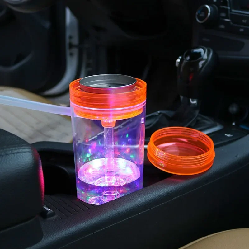 Handheld LED Hookah Smoking Cup Chicha Tobacco Bowl Water Pipe Nargile Narguile Cachimbas Kit Completo Shisha Kettle hookah accessories hookah set