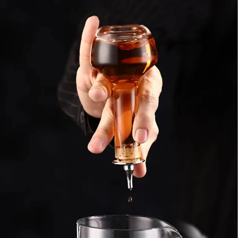 Cocktail Bitters Bottles With Stainless Steel Caps