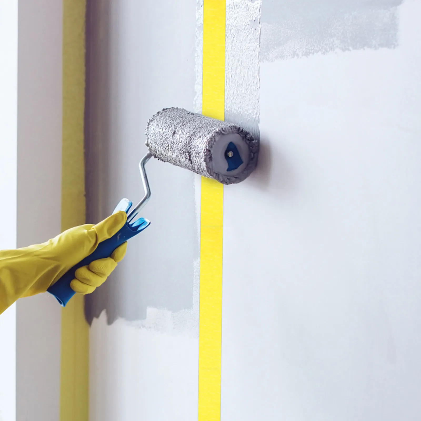 4롤 아트 페인터 테이프, 쉽게 떼어낼 수 있는 마스킹 테이프, 스프레이 페인팅, 자동차 도색, DIY 프로젝트용, 깨끗하게 제거 가능, 잔여물 없음