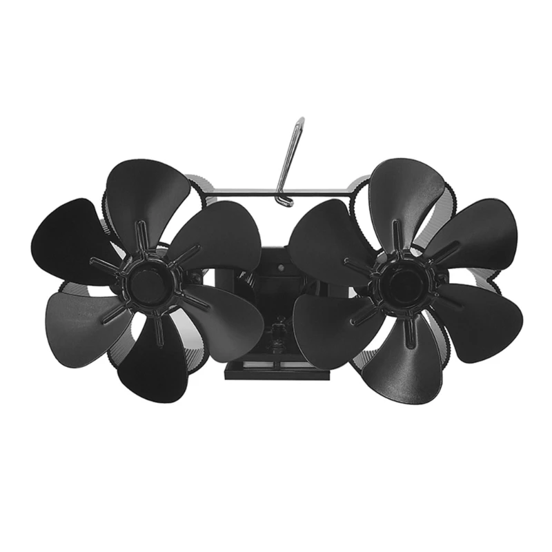 

Quiet Heat Powered Stove Fan Silent Burning Stove Fan Fans DY5006 Dropship