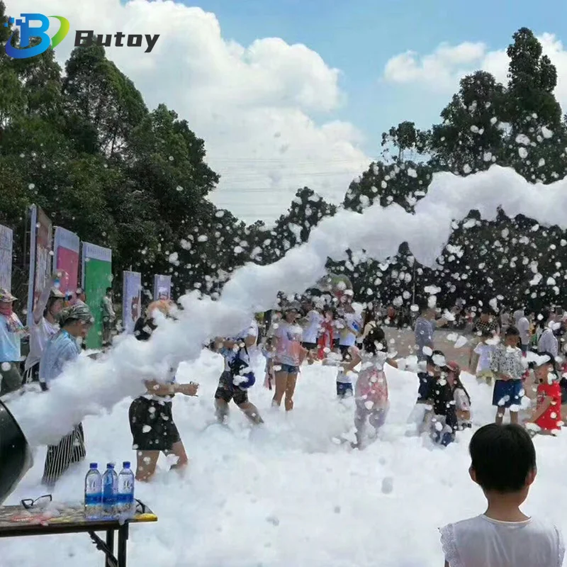 1000W Small Foam Machine for Outdoor Swimming Party Kids Water Park