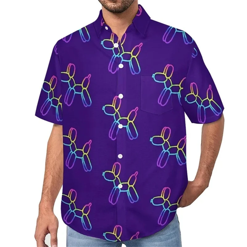 Рисунок 3 - Рубашка мужская с принтом воздушных шаров