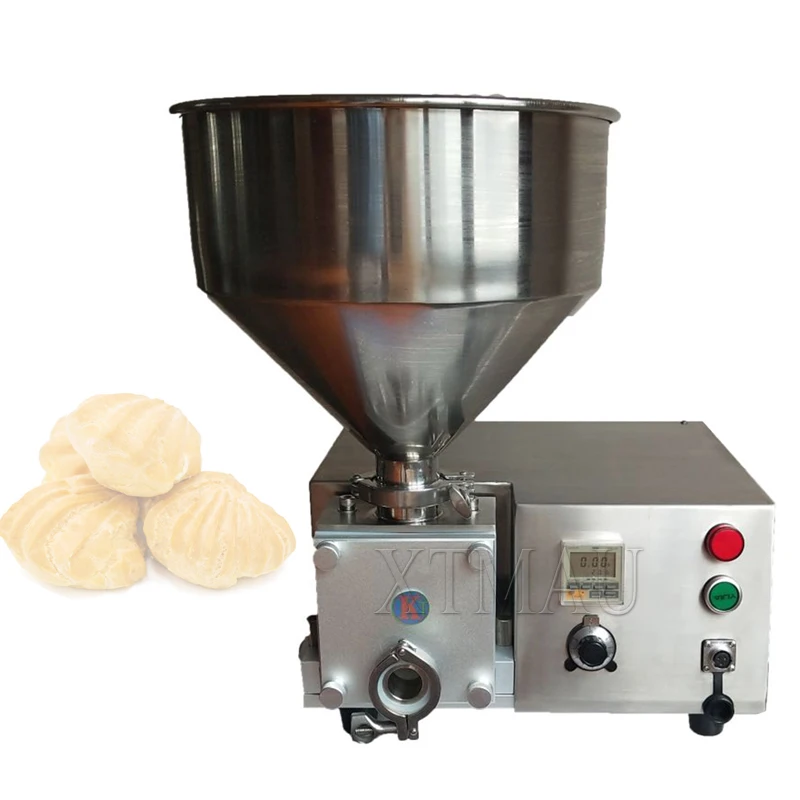 

Stainless Steel Electric Donut Bread Cake Jam Cheese Cream Filling Injection Machine For Puff