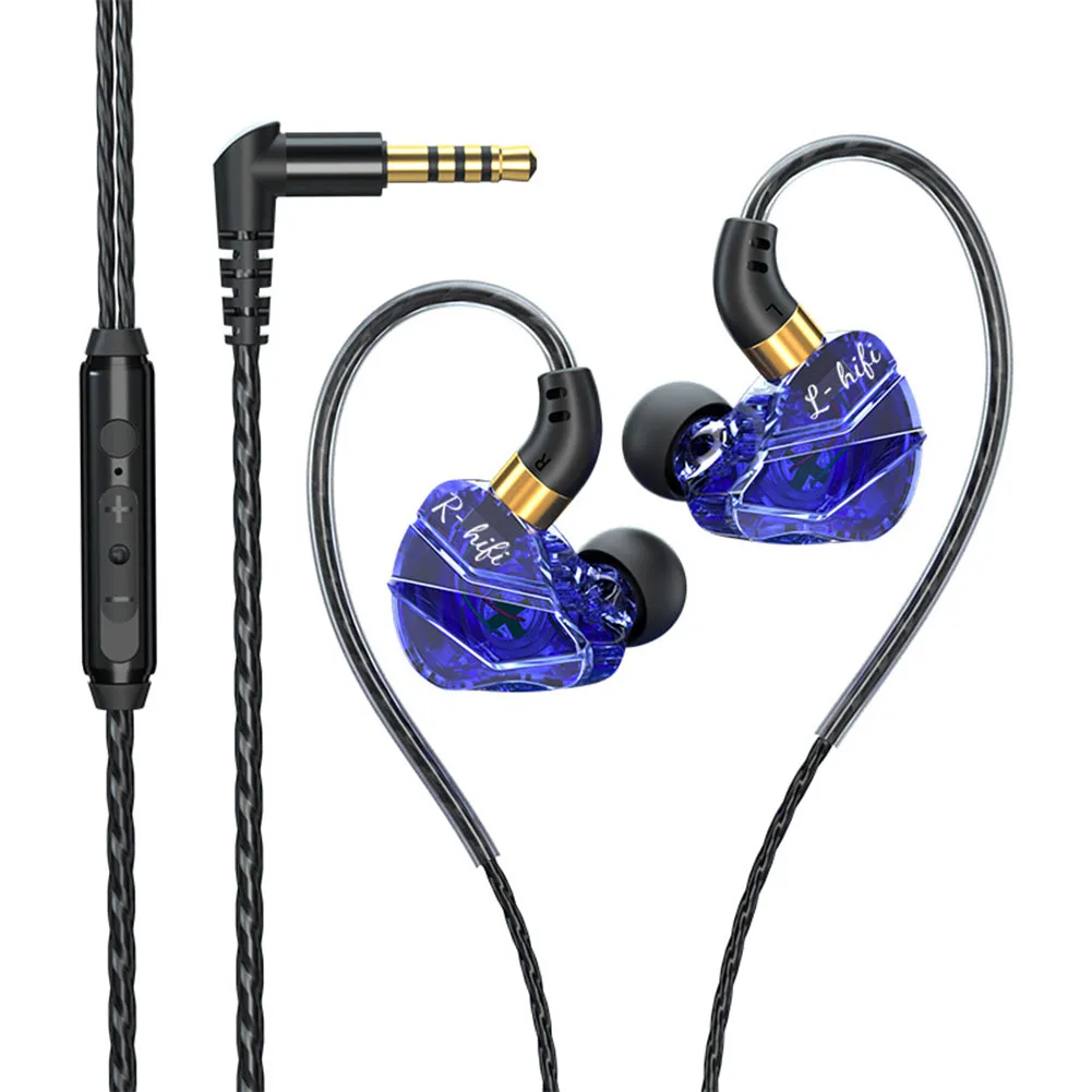 

Subwoofer Wired Headphones With Microphone Control High-Quality Wired Headphones With Microphone Perfect For Sports, Gaming