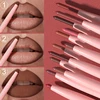 1PC Waterproof Matte Lip Liner Contours Lips in Shades Sexy Red Lipstick Matte Red Brown Lipliner Pencil Makeup Slim Lip Outline