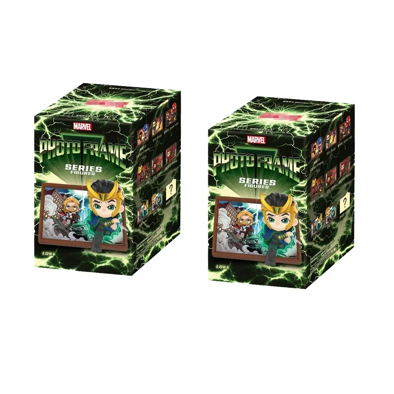 thumbnail image 1 of Marvel Photo Frame Series Blind Box Fashion Anime Mysterious Box Toys Cartoon Room Decoration Children Birthday Gift, 1 of 5