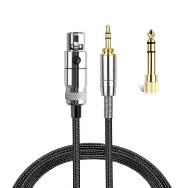 

Enhanced Headphone Cable for Q701/K712/K702/K240/K240MKII/K141/K171 Headphone Hifi Sound Wires Clear Sound Cord