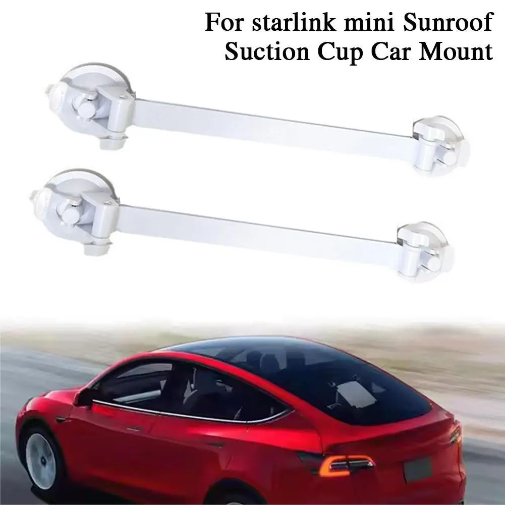 For Starlink Mini Sunroof Suction Cup Car Mount starlink mount bracket Flexible Adjustment With Four Suction Cup Bases Stable Car Bracket