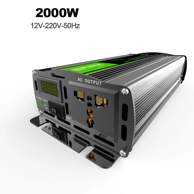  Aierwill Pure Sine Wave Inverter 12v 220v Dc To Ac 8000W 6000W 3000W 1600W Car Inverter Auto Power Converter For All Car home 