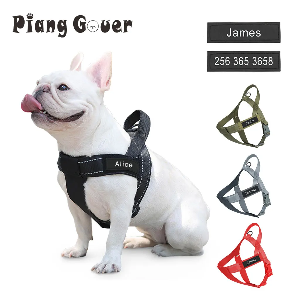 Vest style Tactical Chest Harness Big Dog Harness Pet Chest Strap for