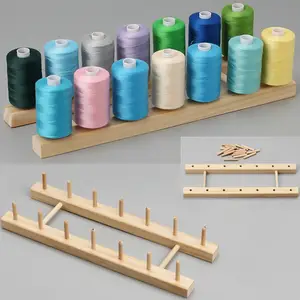 Wooden Sewing Spool Racks