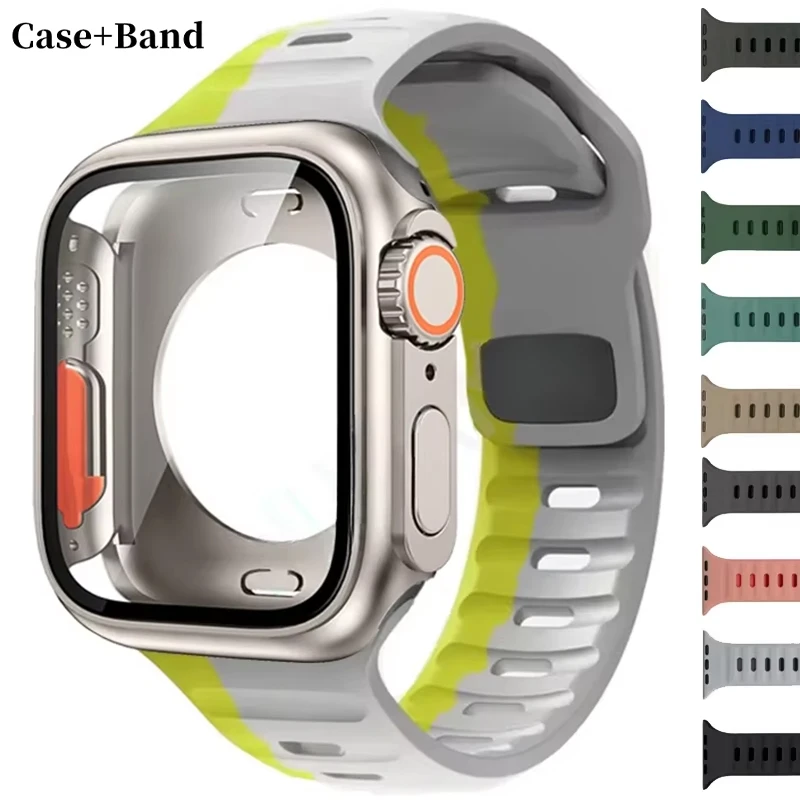 Silicone Smart Bracelet with Ultra Protective Case