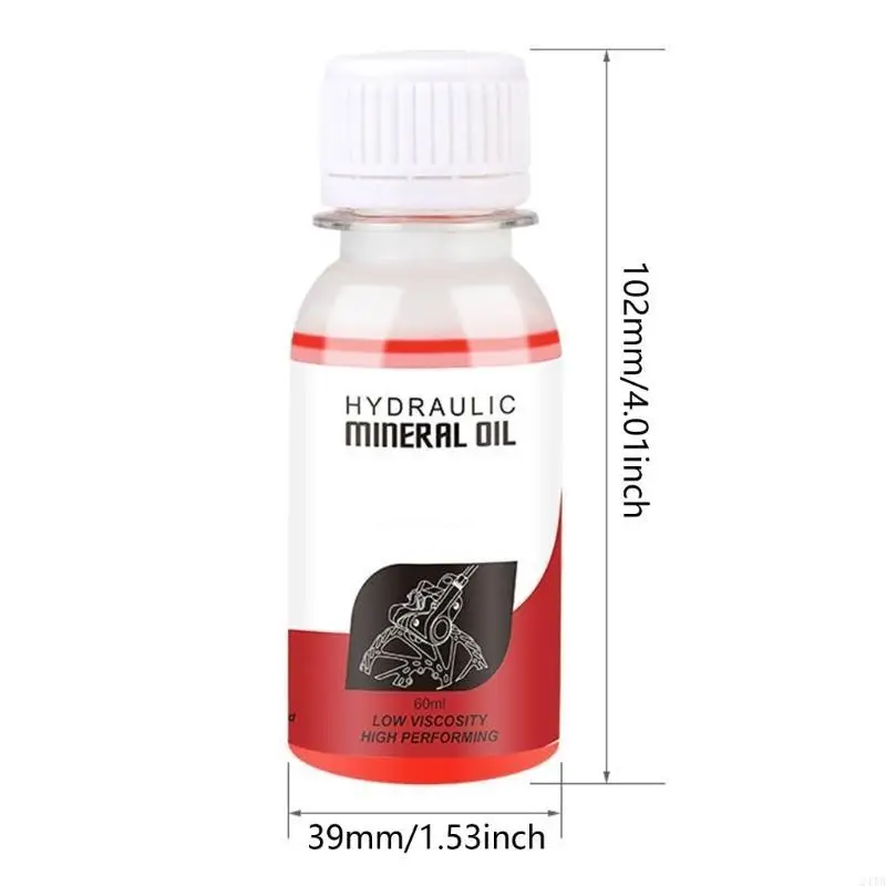 60ml 산악 자전거 자전거 용 미네랄 오일 유압 디스크 브레이크 오일 유체 사이클링 자전거 브레이크 미네랄 오일 시스템 유체