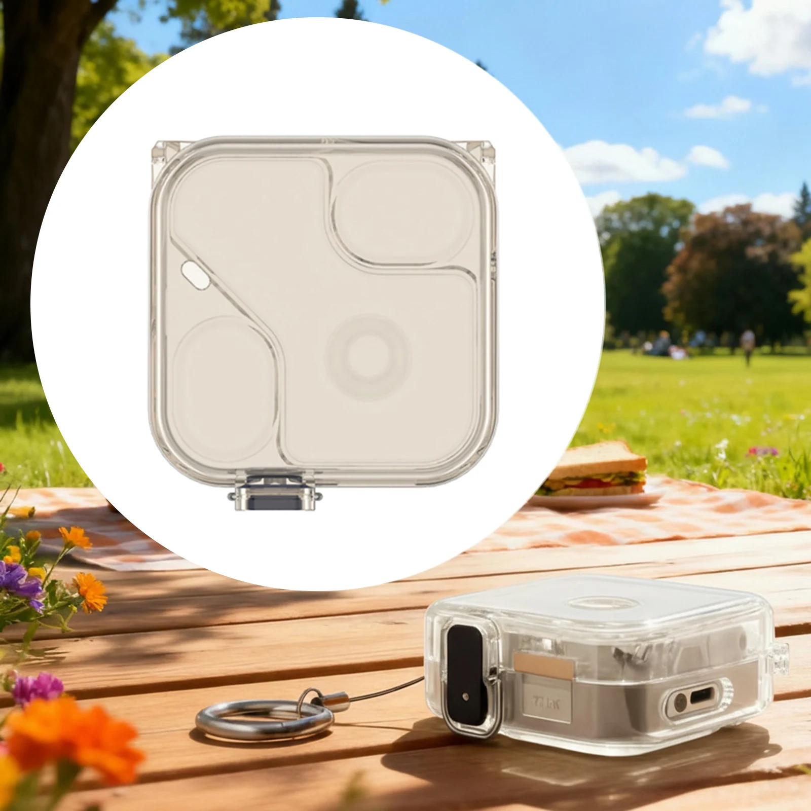 Earphone Protective Cover with Carabiner - Full Washable Protection
