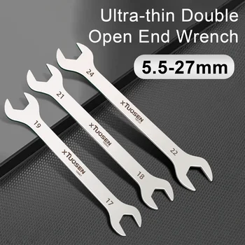 Ultra-Thin Dual Head Ratchet Wrench 1