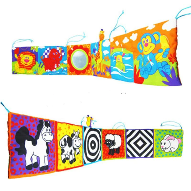 Baby Toys Crib Bumper Newborn Soft Infant Protector Educational Room Decor 0-12 Months
