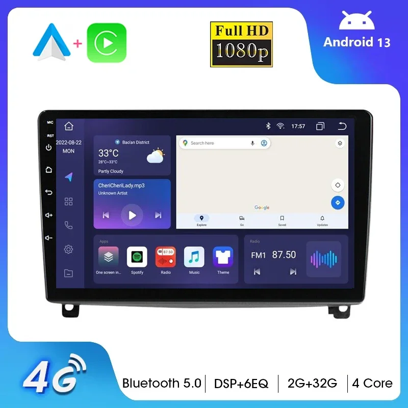 

9"Inch Android 13 For Peugeot 407 1 2004-2011 Car Stero Radio Video Multimedia Player Monitor Navigation GPS Autoradio Head Unit