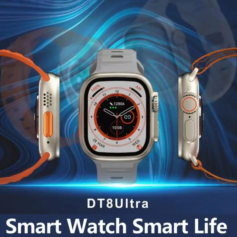 Ʈ 8 Ʈ ð 49MM GPS NFC  ׼  м Smartwatch ø 8  ȭ   ƮϽ 
