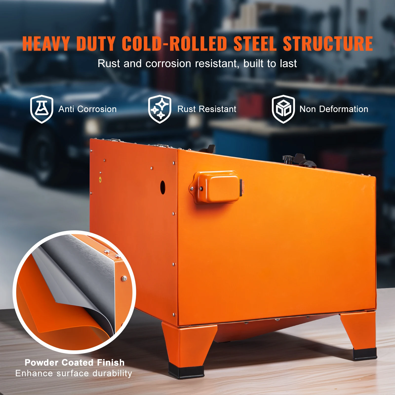 Portable Sand Blasting Cabinet for Rust Removal