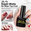 LIMEGIRL 8ml Soak Off Matte Top Base Coat for Nails UV Gel Polish Semi Permanent Functional Manicure Top Base Coat Varnish 5