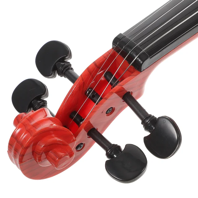 2Pcs Toy Violin For Safe Premium Plastic Small Cute Promotes Music Ability Early Development Gift Beginner Educational 5
