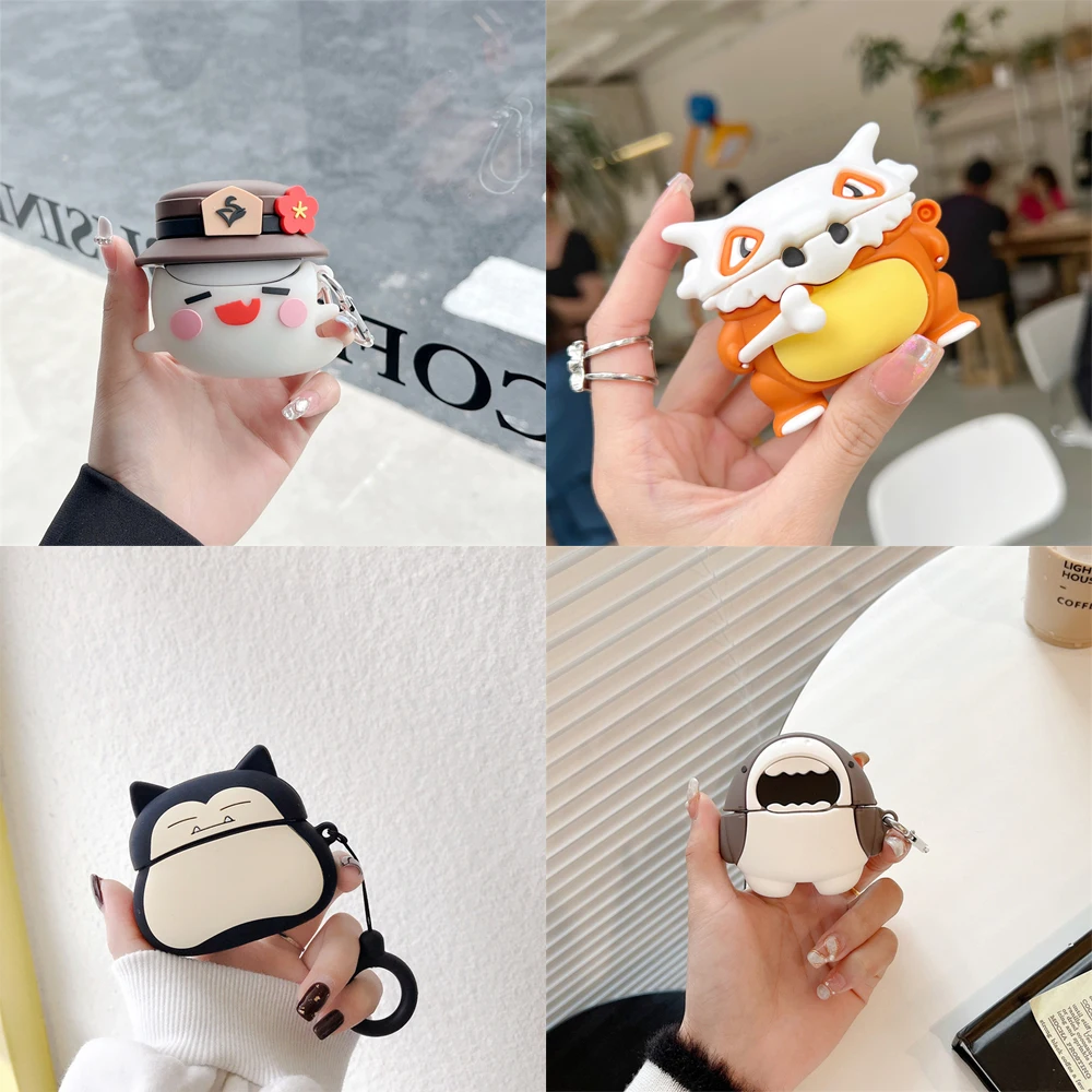 Per Huawei Freebuds 5I 5 Cartoon Silicone 3D Auricolari Custodie Per Freebuds 5 5I Wireless Bluetooth Charging Box Cover Protettiva