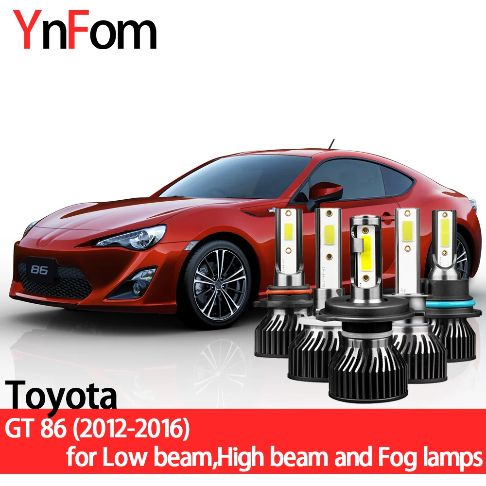 2x MARS Performance High Power P13W 3D LED SMD Fog Light bulbs for Toyota 86 GT