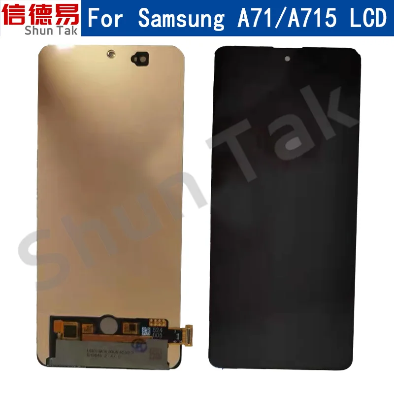 

incell For SAMSUNG GALAXY A71 LCD A715 A715F A715FD Display Touch Screen Digitizer Assembly Replacement For SAMSUNG A715 LCD