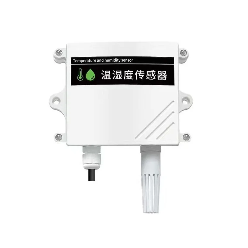 고정밀 온도 및 습도 트랜스미터 센서, RS485 무선 벽걸이 산업용, 0-5V, 0-10V, 4-20mA