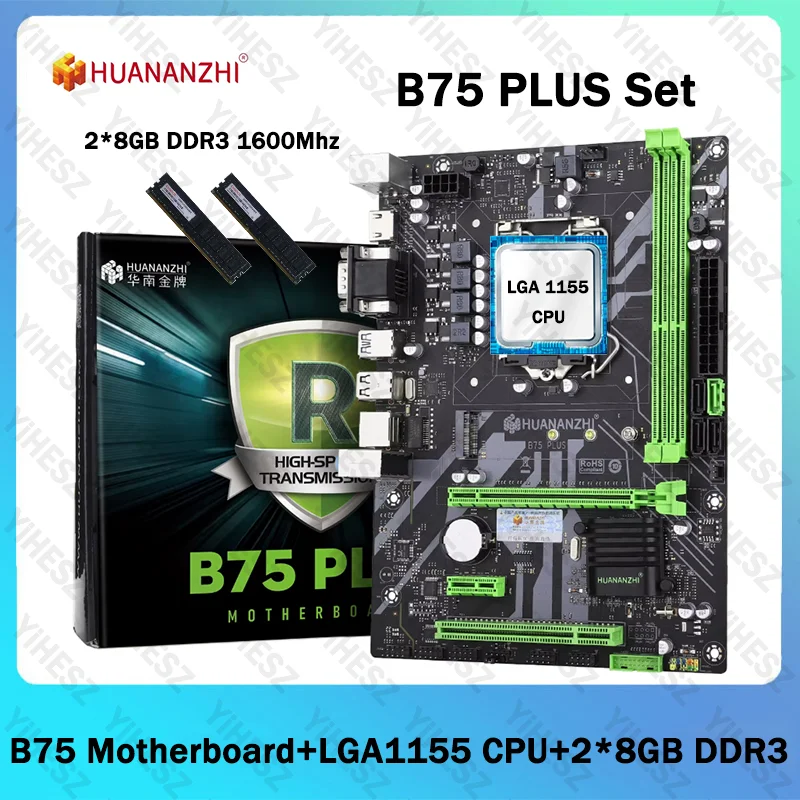 Lot Carte Mère + Processeur AMD Athlon 64 + Carte Graphique N465GTX (Occasion)