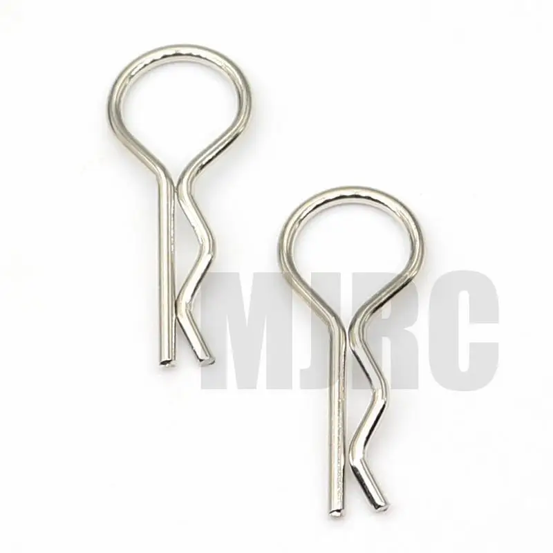 50 Pz 1/8 1/10 1/12 1/14 1/16 1/18 Rc Carrozzeria Shell R Clip Bodyshell Pin Corpo In Metallo Shell Clip Pin Buggy Camion Accessori Giocattolo