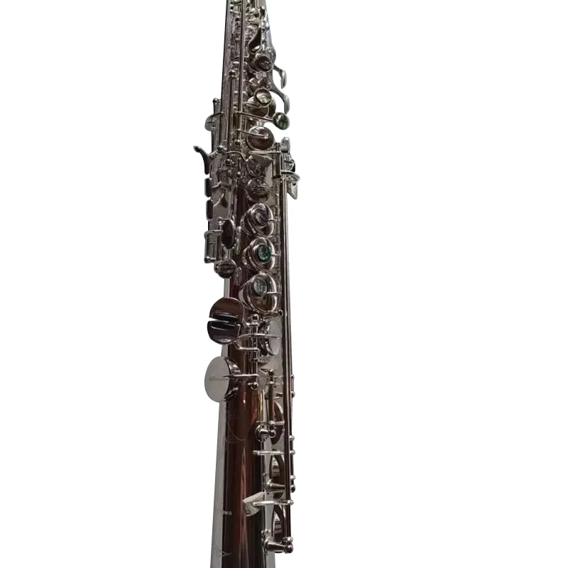 

Made in Japan Yanagisa S-901 Silver straight soprano saxophone Professional Musical Instrument Integral Sax Soprano Mouthpiece L