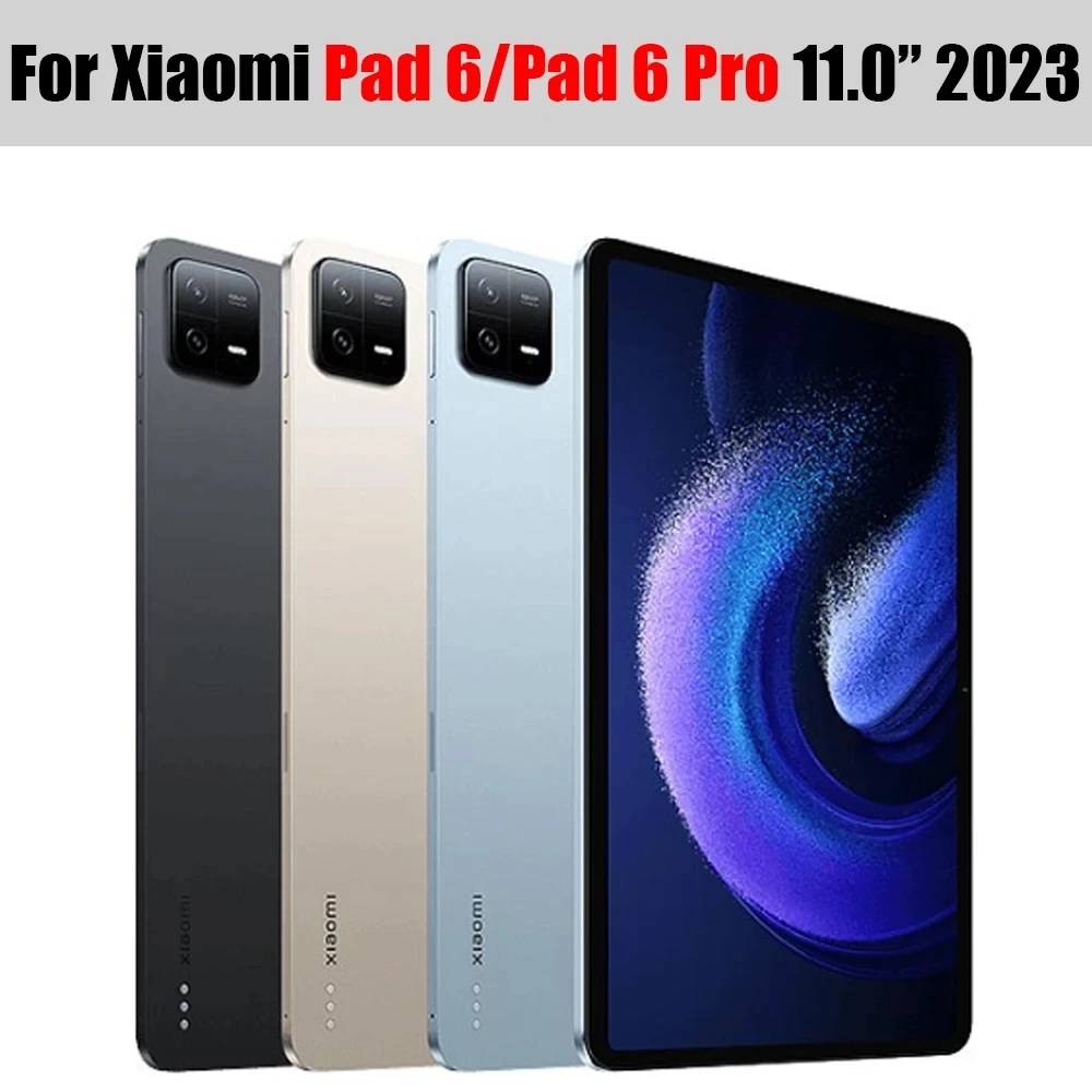 Xiaomi Pad 6 Pro 11 inch tablet case Case Auto Wake up and Sleep Silicone Cover Support Charging For Xiaomi
