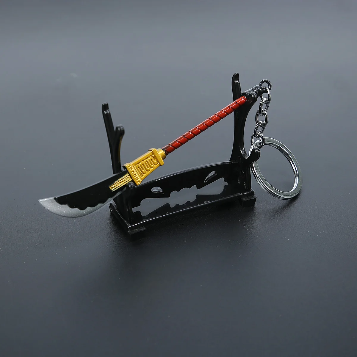 Cosplay Sword 15cm Roronoa Zoro Sword Blade Keychain OP Anime One Zoro Piece Yomato Sandai Kitetsu Weapon Katana 1:12 Equipment Toy Craft