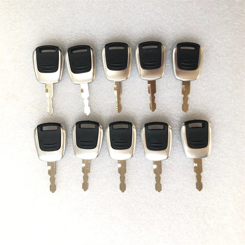 

10PCS R-9 Key R-9 Ignition Key 21Q4-00090 For Hyundai Excavator VS55/60/80/130/215/225/375/495VS