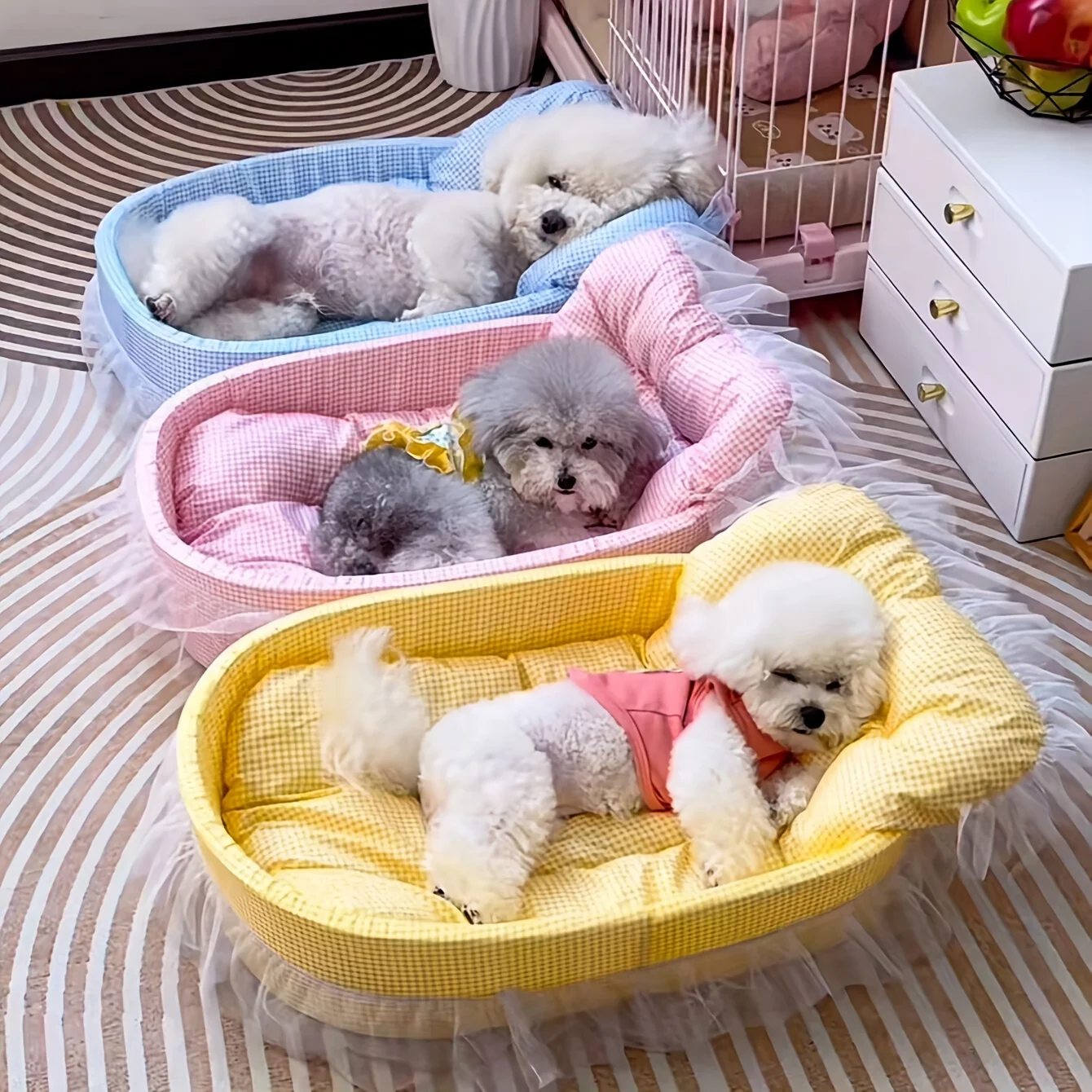 Princess Plush Pet Bed 1