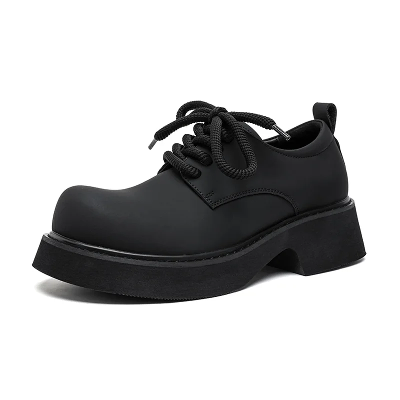 Men's Elevated thick high quality Dress Shoes gentleman Office Formal Shoes for Male Wedding Party Casual fashion Comfortable