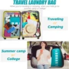 2 Pack XL Laundry Bag, Machine Washable Dirty Clothes Organizer, Large Enough to Hold 4 Loads of Laundry, 24" x 36" 4