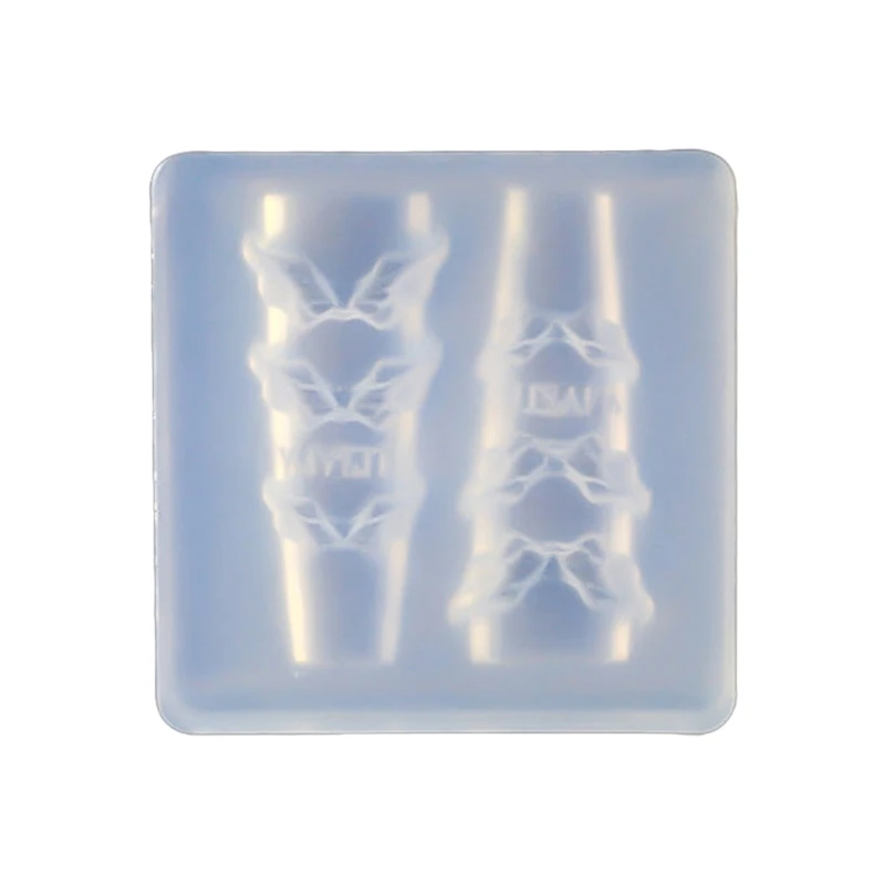 3D Nail Art Silicone Carved Mold Acrylic Nail Art Tools Nail Art Decor Mold Nail Art Template Mould Resin Jewelry Molds 5