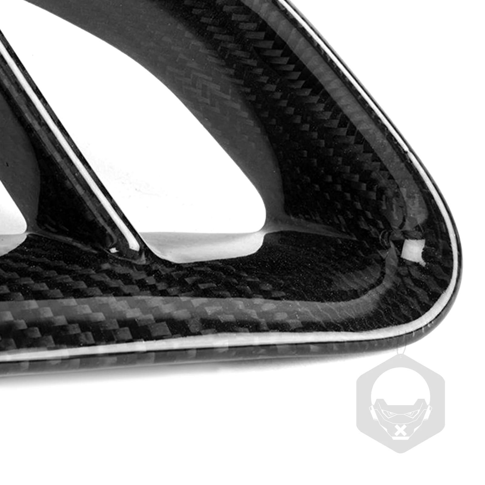 Real Carbon Fiber Side Ventilation Vent Air Duct Intake Cover For Porsche Boxster 987 2005-2012 Car Accessories